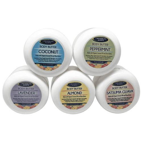 Caribbean Soaps Body Butter - 4 oz. (Almond)