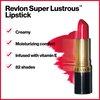 Revlon Super Lustrous Lipstick with Vitamin E and Avocado Oil, Cream Lipstick in Brown, 325 Toast of New York, 0.15 oz (Pack of 1)