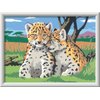 Ravensburger Safari Friends Paint by Numbers Kit for Kids - 20262 - Painting Arts and Crafts for Ages 9 and Up