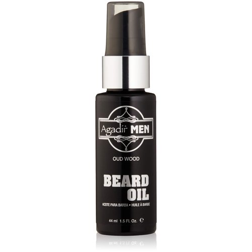 AGADIR Oud Wood Beard Oil, 1.5 Fl Oz