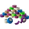 MEDca Self Adherent Cohesive Wrap Bandages 1 Inch X 5 Yards 24 Count with Strong Elastic and Colorful First Aid Tape for Sprain Swelling and Soreness on Wrist and Ankle (Rainbow Color)