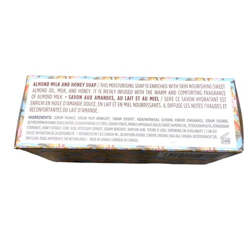 Crabtree & Evelyn Almond & Honey Triple Milled Soap Bar 7 oz