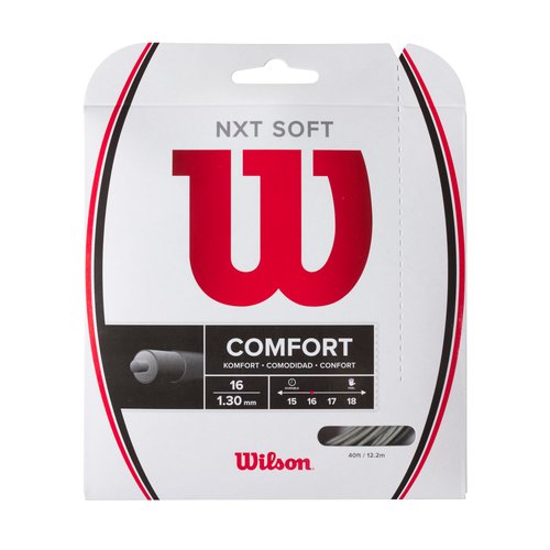 Wilson NXT Soft 16 Tennis String - Set, Grey