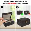Diyife Faraday Box, [Carbon Fiber Texture] RFID Box for Car Keys, Key Fob Protector, Signal Blocker for Keyless Fob, Car Key Signal Blocker Cage, Signal Blocking Box for Car Keys Phones (Medium)