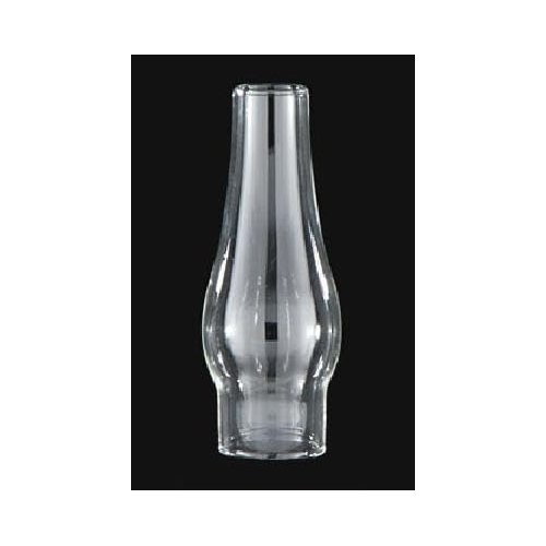 B&P Lamp® SMALLEST Clear Glass Lamp Chimney [1 1/8 Inch base by 3 1/2 Inch height] for Vintage and Antique Style Lamps