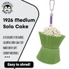 1926 Medium Sola Cake - Shreddable hanging bird cage toy, Natural sola wood ball, Food grade cup cake cups, Delightfully easy to shred, Great for small to med size birds Conure Caique Quaker Cockatiel