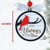 I Am Always with You Ornaments, Memorial Christmas Ornaments, Cardinal Christmas Ornaments, Memorial
