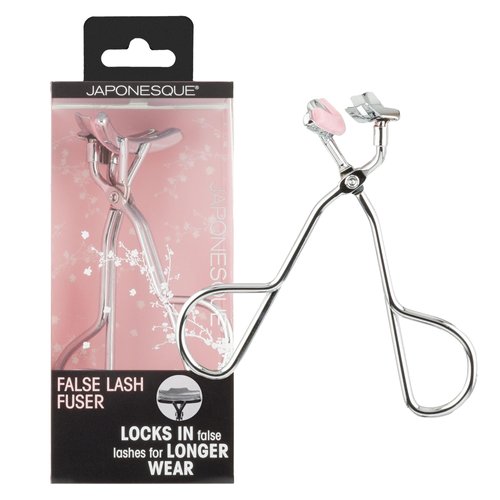 JAPONESQUE False Lash Fuser and Curler - Fuse Natural Lashes to False Eyelashes - No More Flyaway...