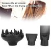 3Pcs Hair Dryer Nozzle Diffuser Set, Multifunction Hair Blow Dry Nozzle Diffuser Hair Dryer Nozzle Comb Brush Attachment Concentrator Hairdressing Salon Styling Tool