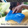 BodyMed Blue Vinyl Cold Pack - Reusable Flexible Ice Pack for Injuries, Cold Gel Pack Half Size, 12 in. x 7 in.