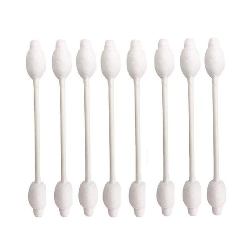 Baby Cotton Swabs, Organic Fragrance and Chlorine-Free Kids Safety Swabs, 100% Biodegradable Gentle Baby Qtips, Hypoallergenic Children Cotton Buds|4 Packs of 55 Swabs (220 Total)