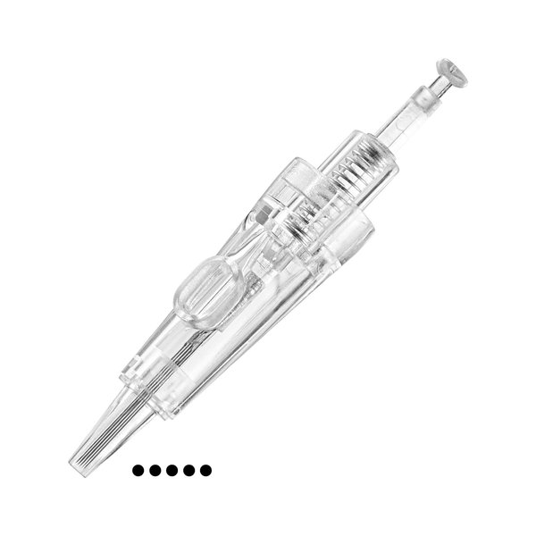 WOLAYI Permanent Makeup Tattoo Cartridge Needles 5F/5FP for Tattoo Eyebrow Eyeliner Lip Microblading Shading 10PCS