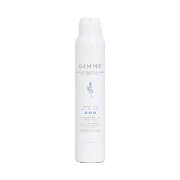Gimme Beauty - Lavender Calm Renewal - All Natural Dry Shampoo - With Keratin & Tea Tree for Volumizing & Calming - Free of Sulfates, Aluminum Starch, & Parabens (5 Oz)