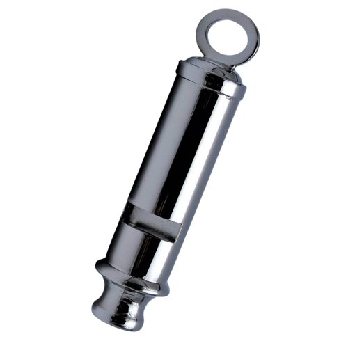 Mil-Tec British London Police Bobby ww1 Nickel Plated Iconic High-Pitched Loud Easy to Blow Survival Whistle