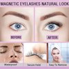 Magnetic Eyelashes with Eyeliner Kit 7 Pairs, 3D Wispy Lashes Natural Look, 7 Styles Fluffy False Eyelashes Pack, by TMIELYBS