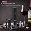 Christmas Gift Electric Wine Opener - Hisip Battery Wine Bottle Opener Contains Beer Opener Wine Gift Set Automatic Corkscrew Electric Potable for Home Bar, Father Day Gift