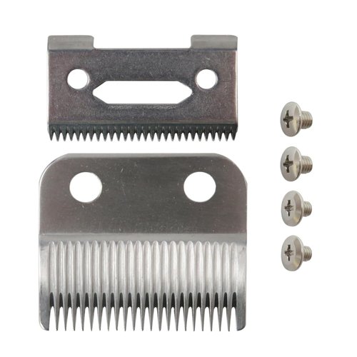 2024 Upgrade Pair of Cutting Blade and Guard Blade Replacement for Wahl Clipper 2 Hole Clipper Blade