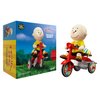 Super7 Peanuts Super Cycles - Charlie Brown (Yellow Shirt w/Red Trike) Action Figure