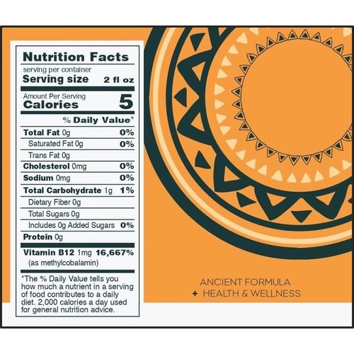Heal Organic Natural Energy & Super Performance Shot, Pre Workout Boost & Fast Recovery, Immune Support, Vitamin B12 Memory & Mood Booster, Mental Alertness, D-Ribose for Heart Health (2oz Bottle)