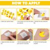 100 PCS Rubber Duck Temporary Tattoos Themed Birthday Party Decorations Supplies Favors Decor Cute Little Yellow Ducky Tattoo Stickers Gifts For Game Boys Girls Classroom School Prizes Carnival