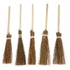 TOYANDONA 5pcs Dollhouse Miniature Broom Mini Broom Dollhouse Furniture Props Micro Landscape Decor