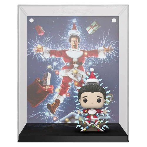 Funko Christmas Vacation VHS Cover Limited Edition Exclusive with Clark Griswold Pop! Figure in Display Case, (FUN66631)