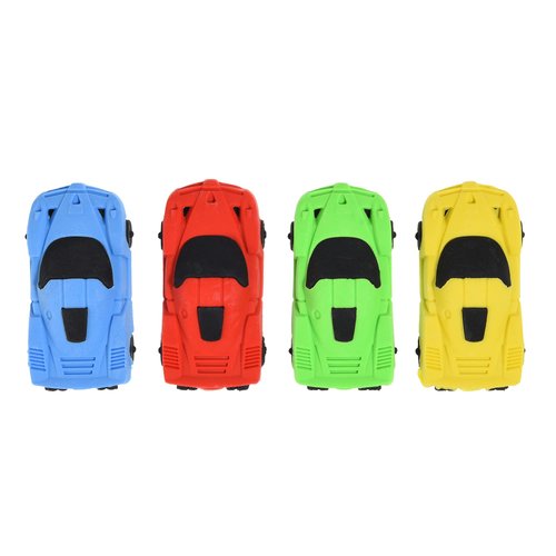 Car Erasers for Kids, 12Pcs 3D Mini Vehicle Puzzle Take Apart Erasers for Party Favors Classroom Rewards