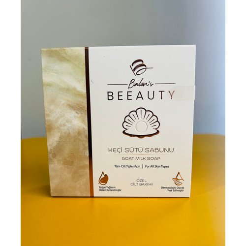 Balen's Beeauty Goat Milk Soap – Gentle Moisturizing Bar for Soft, Smooth Skin – Perfect for Sensitive & Dry Skin Types – All-Natural, Creamy Formula, 125g Solid Bar