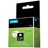Dymo 30254 LW Address Labels, 1-1/8 x 3-1/2, Clear, 130 Labels/Roll, 1 Roll/BX