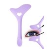 DogieLyn Silicone Winged Tip Reusable Smoky Eyeshadow Applicators Plate Cat Shape Eye liner Shadow Guide Template Multifunctional Lazy Quick Makeup Tool Eyebrow Pencil Eyeliner Stencils