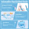 Dentist Play Set with Pretend Play Set of Teeth and Dental Accessories,30 Pieces Toy Doctor Kit for Kids with Medical Bag & Dental Tools,Pretend Dentist Play Set,Dentist Kit for Kids Ages 3+