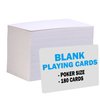 IMAGAME White Blank Playing Cards – 180PCS DIY Flash Cards, Game Cards, Study Learning Cards, Message Card, Thank You Card, Gift Card, Word Cards for Writing, Drawing – Poker Size
