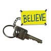 EPIC Goods Believe Keychain - Coach Lasso Believe Sign, AFC Richmond Soccer | Bulk Team Gifts, Motivational Poster, Funny Keyring for Car Keys, Backpack, Fanny Pack