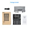 18650 Charger XTAR VC4H Battery Charger 4 Bays Updated 21700 Battery Charger USB C Charger Not Including Batteries (VC4H Charger)