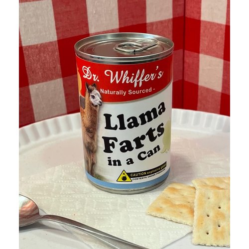 Llama Farts Novelty Soup Can Labels - FUNNY Joke Gift or Prank - Party Decorations, Supplies and Favors - Birthday, Xmas Stocking Stuffer, White Elephant Party, Secret Santa and More! (2)