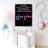 MISS FANTASY Gender Reveal Decor Gender Reveal Decorations - 54 Voting Gender Reveal Games Gender Reveal Ideas Boy or Girl Party Supplies for Gender Reveal Voting Use