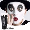 White Face Paint, Clown Makeup Body Paint, Blendable Cream Face Painting Kits for Skull Joker Vampire Mime , Halloween Skeleton Cosplay, Costume, Parties,Stage, Theater, 2.1 fl oz (60ml)