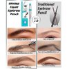 Eyebrow Pencil Eyebrow Microblading Pen-Liquid Waterproof Eyebrow Pencil-Eye Makeup Eyebrow Pen Micro 4 Point Brow Pen Lift & Snatch Eyebrow Microblading Pen-Natural Looking Brows Makeup-01Light brown