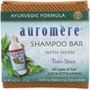 Auromere Ayurvedic Shampoo Bar - Eco Friendly, Handmade, Vegan, Cruelty Free, Natural, Non GMO, All in One Bar for Soap and Shampoo (4.23 oz), 1 pack