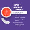 NOW BEAUTY Sweet Dreams Sleeping Lip Mask - Overnight Lip Mask - Organic Lip Balm & Moisturizer - Hydration - Rich in Antioxidants - Paraben & Sulfate Free - Travel Size - For Men & Women - 0.7 oz