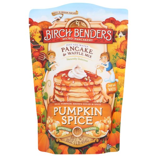 Birch Benders Pancake and Waffle Mix Pumpkin Spice 16 Ounces