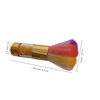 Colorful Nail Art Dust Remover Brush with Shiny Rhinestone Handle, Nail Brush Remover Cleaner for Acrylic UV Nail Gel Powder Makeup Foundation (Gold)