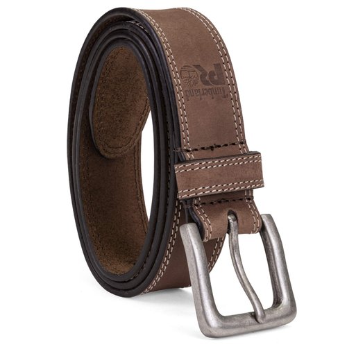 Timberland PRO Men's 38mm Boot Leather Belt, Brown, 36
