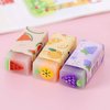 Cute Erasers for Kids Bulk 16 Pack Animal Food Fun Desk Pets Pencil Students School Supplies Prize Gifts Party Favors