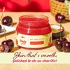 Plum Cherry Exfoliating Body Scrub, Acai Extract & Cellulose Bead Body Scrub, Skin Brightening | Tan Removal Scrub, Cruelty Free & Paraben Free, 100% Vegan, 7.05 Oz