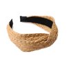 yaozeio Raffia Rattan Headband Straw Summer Headbands for Women Head Bands No Slip Wide Woven Headband Hairbands Bohemian Boho Headbands for Women's Hair Accessories for Girls