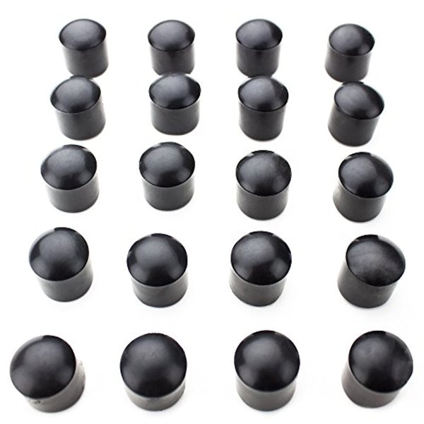 Brybelly Universal Safety End Caps for Standard Foosball Tables (Pack of 20)