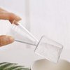 2 in 1 Measuring Cup Spoon Clear Plastic Liquid Powder Measuring Spoon DIY Facemask Tool (2 Pieces)