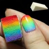 yueton Pack of 24 Nail Art Soft Sponge Polish Transfer DIY Manicure Tool