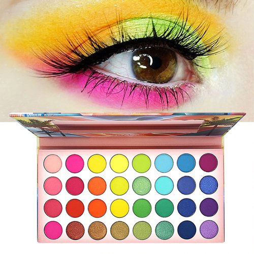 TWOMODE Eyeshadow Palette 32 Color Shimmer Matte Eye Shadow Palletes Makeup